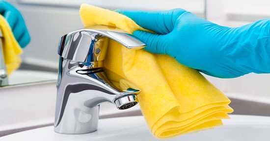 come pulire il bagno